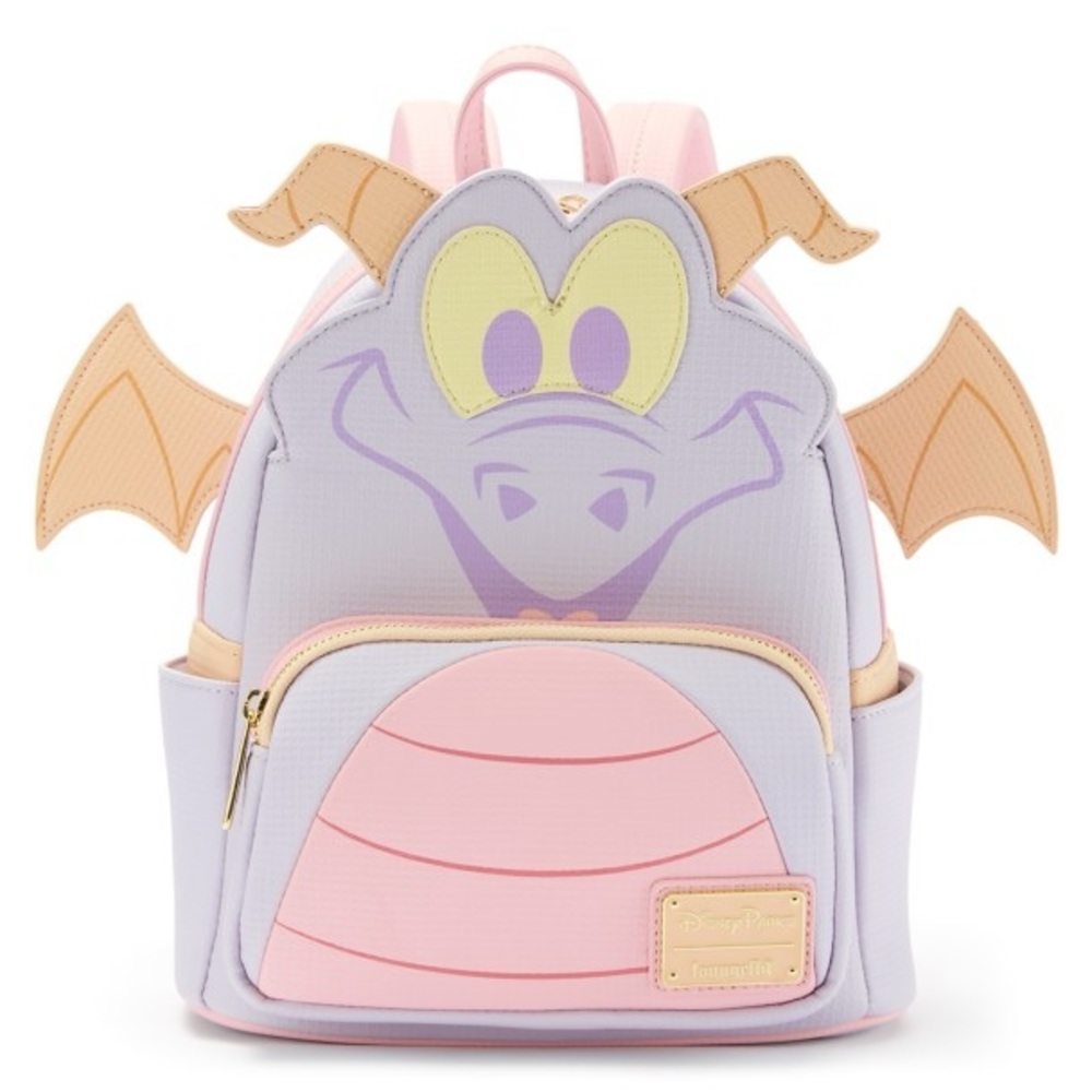 2025 Loungefly Disney Parks Epcot Figment Pastel Collection Backpack New Epcot